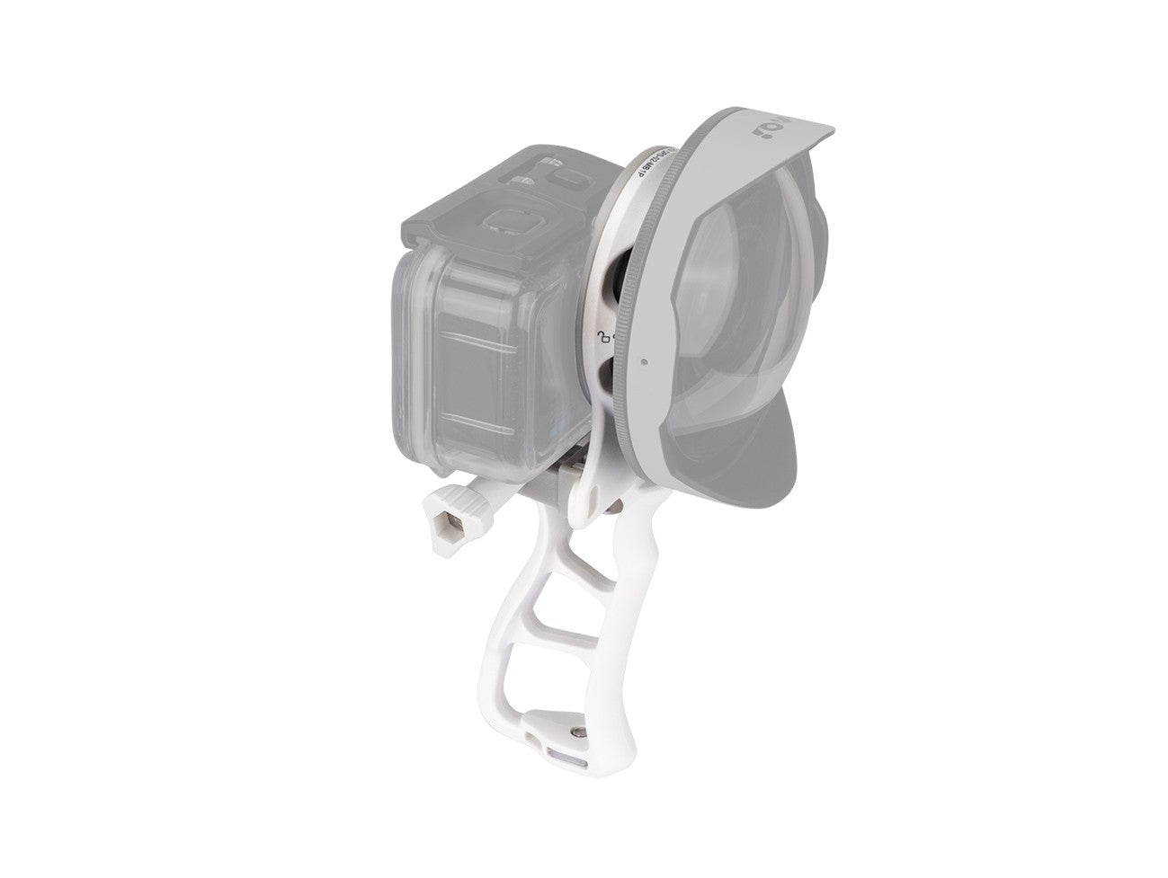 Quick Release System 02 Mount Base for HERO13/ 12/ 11/ 10/ 9/ 8/ 7/ 6/ 5 Dive Housings