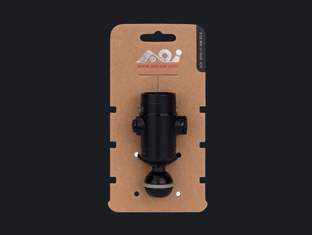 Quick Release System - 11 Base with Ball Mount (Black Color)