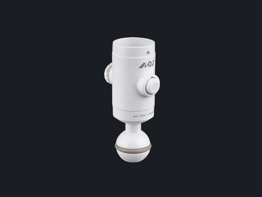 Quick Release System - 11 Base with Ball Mount (White Color)