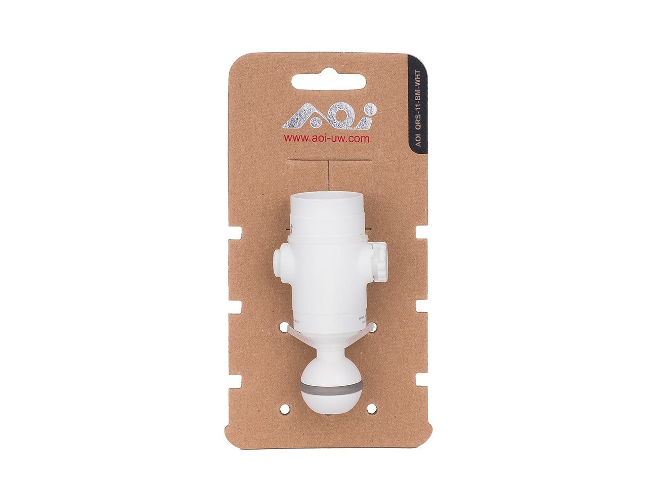 Quick Release System - 11 Base with Ball Mount (White Color)