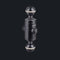 Quick Release System - 11 Base with Ball Mount & Ball Mount Male Insert (Black Color)