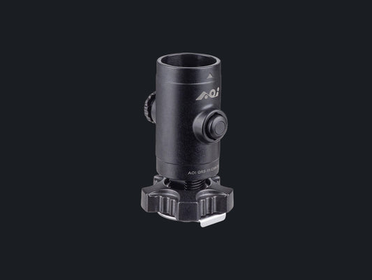Quick Release System -11 Base with Cold Shoe Mount (Black Color)