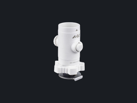 Quick Release System -11 Base with Cold Shoe Mount (White Color)
