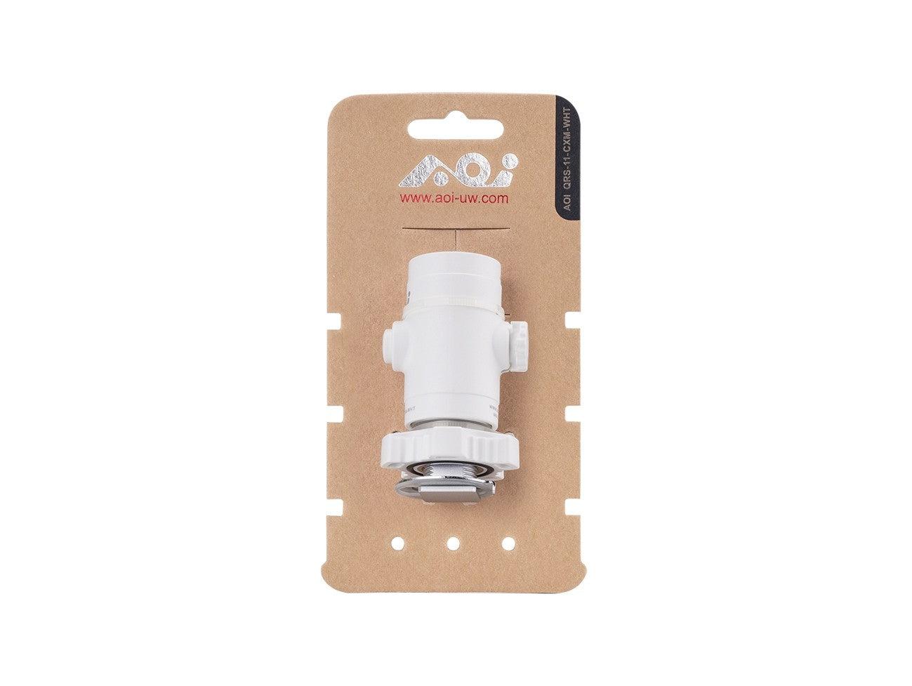 Quick Release System -11 Base with Cold Shoe Mount (White Color)