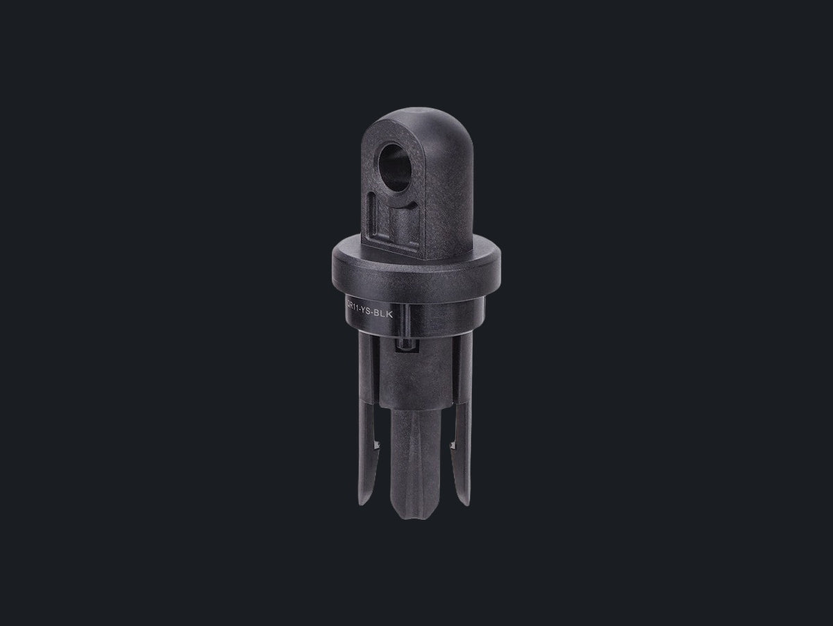 Quick Release System - 11 Male Insert in YS Mount (Black Color)