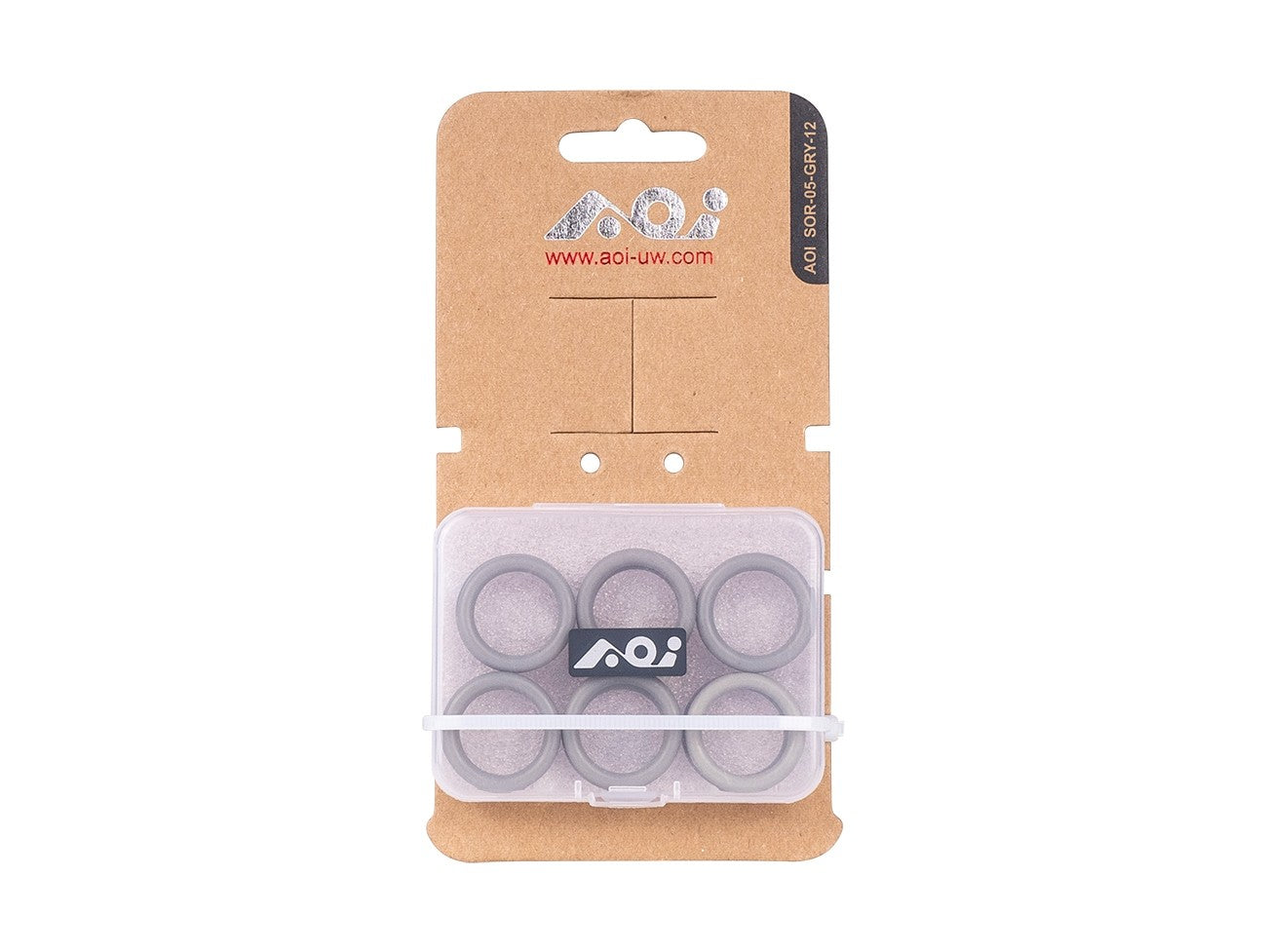 Spare O-Ring for 1" Ball - Gray Color - 12pcs
