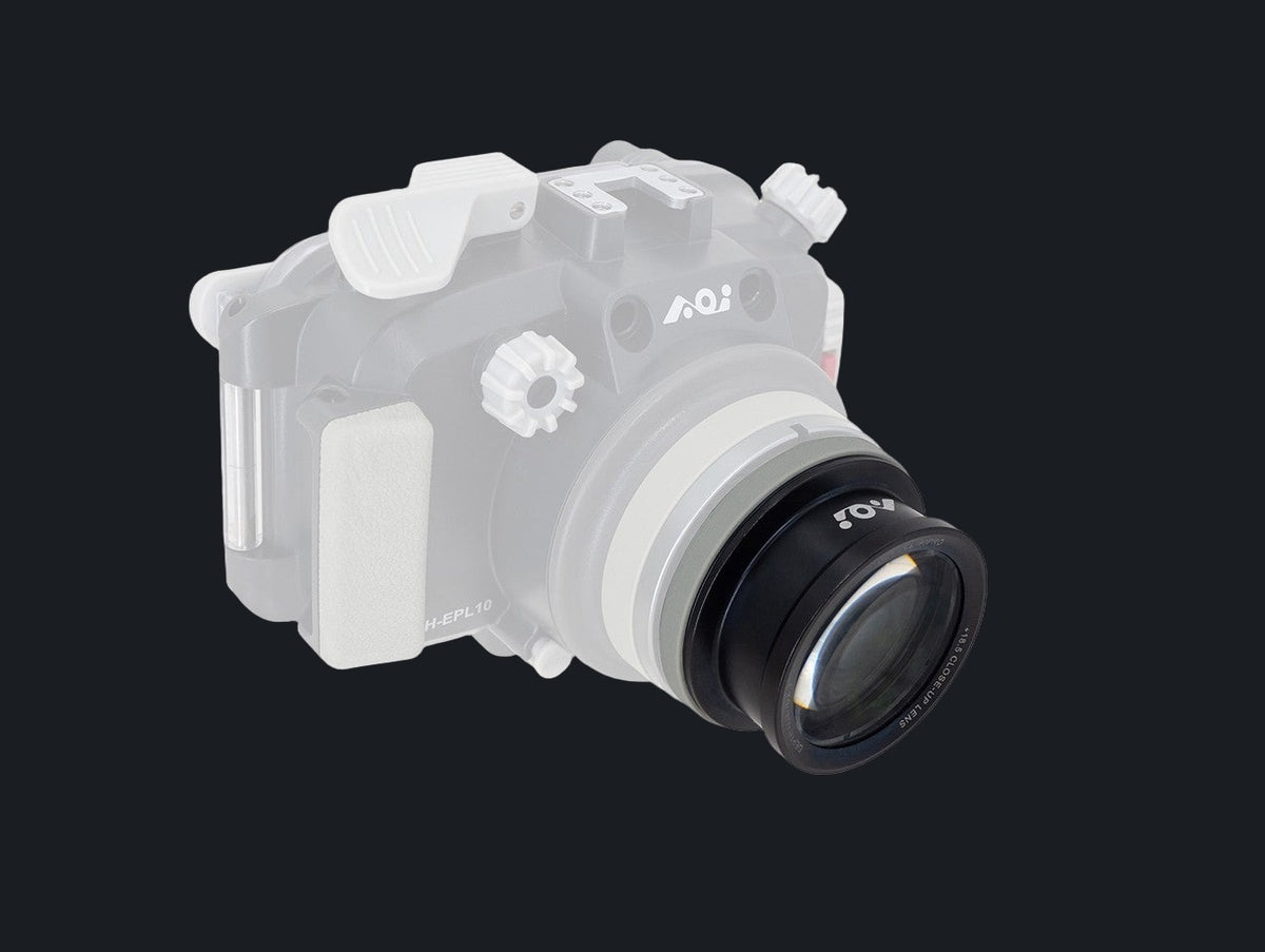 Underwater +18.5 Close-up Lens