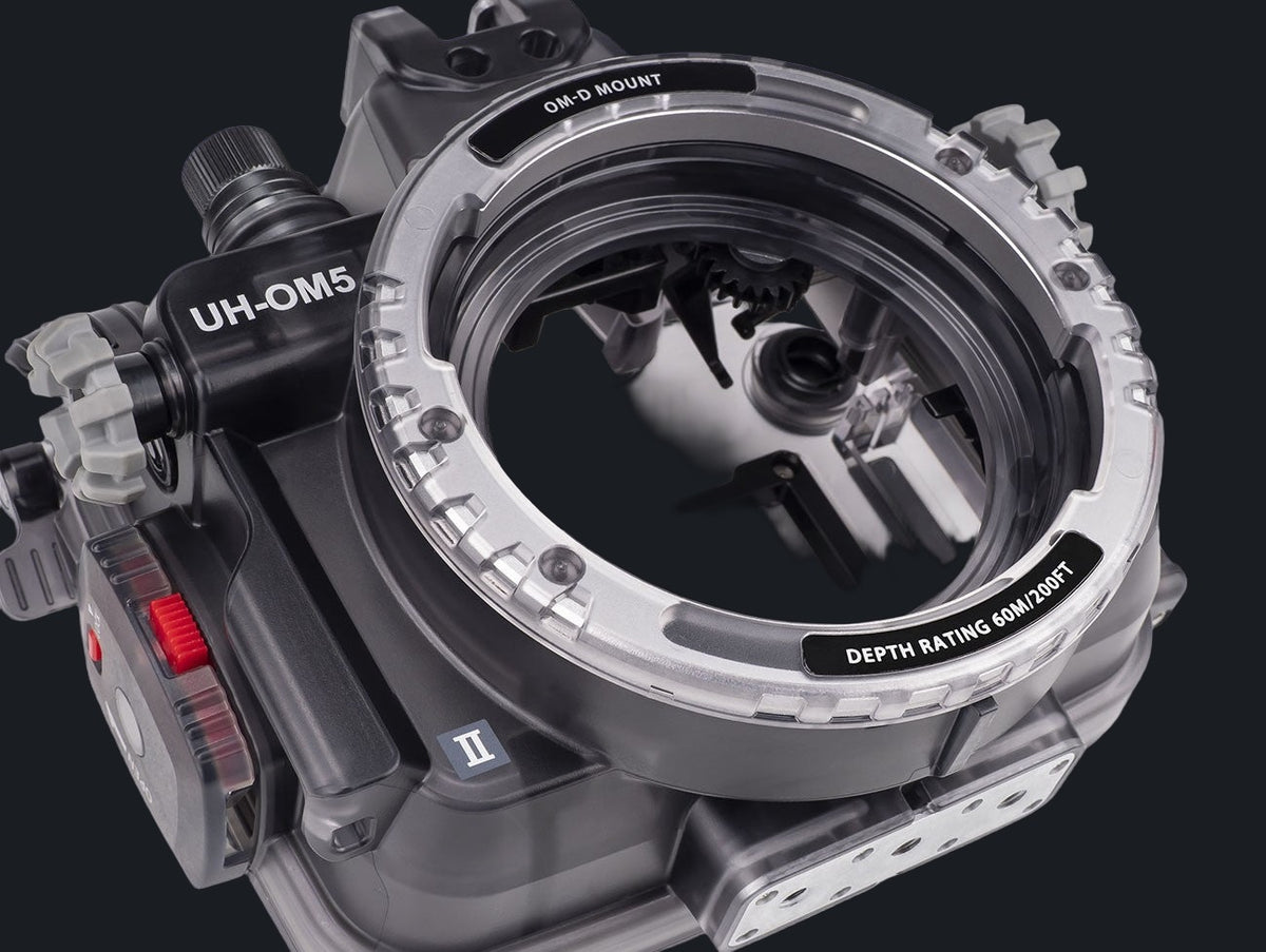Underwater Housing for OM System OM-5 Mark II Camera