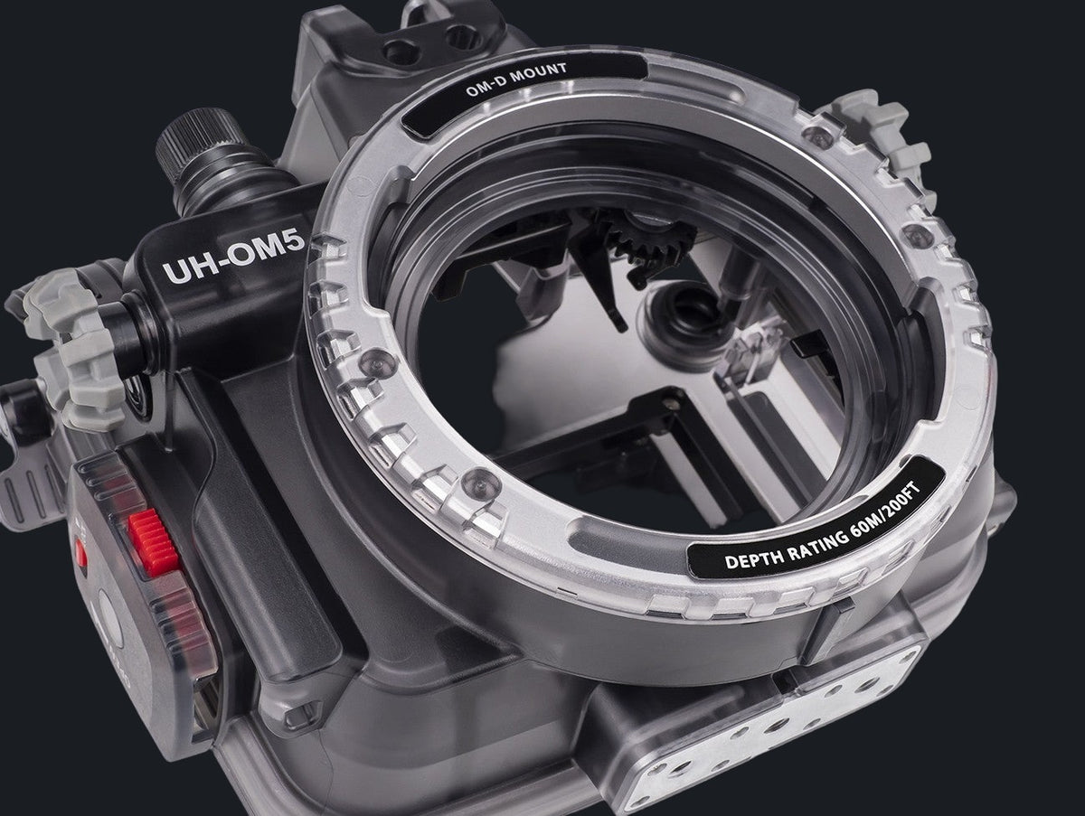 Underwater Housing for OM System OM-5 Camera