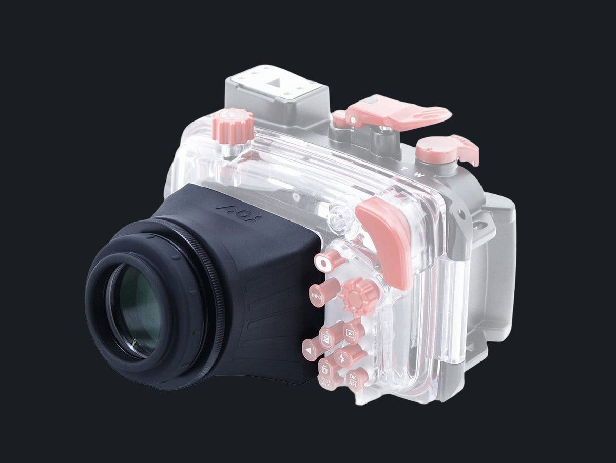 Underwater LCD Magnifier for Olympus Compact Camera Housings