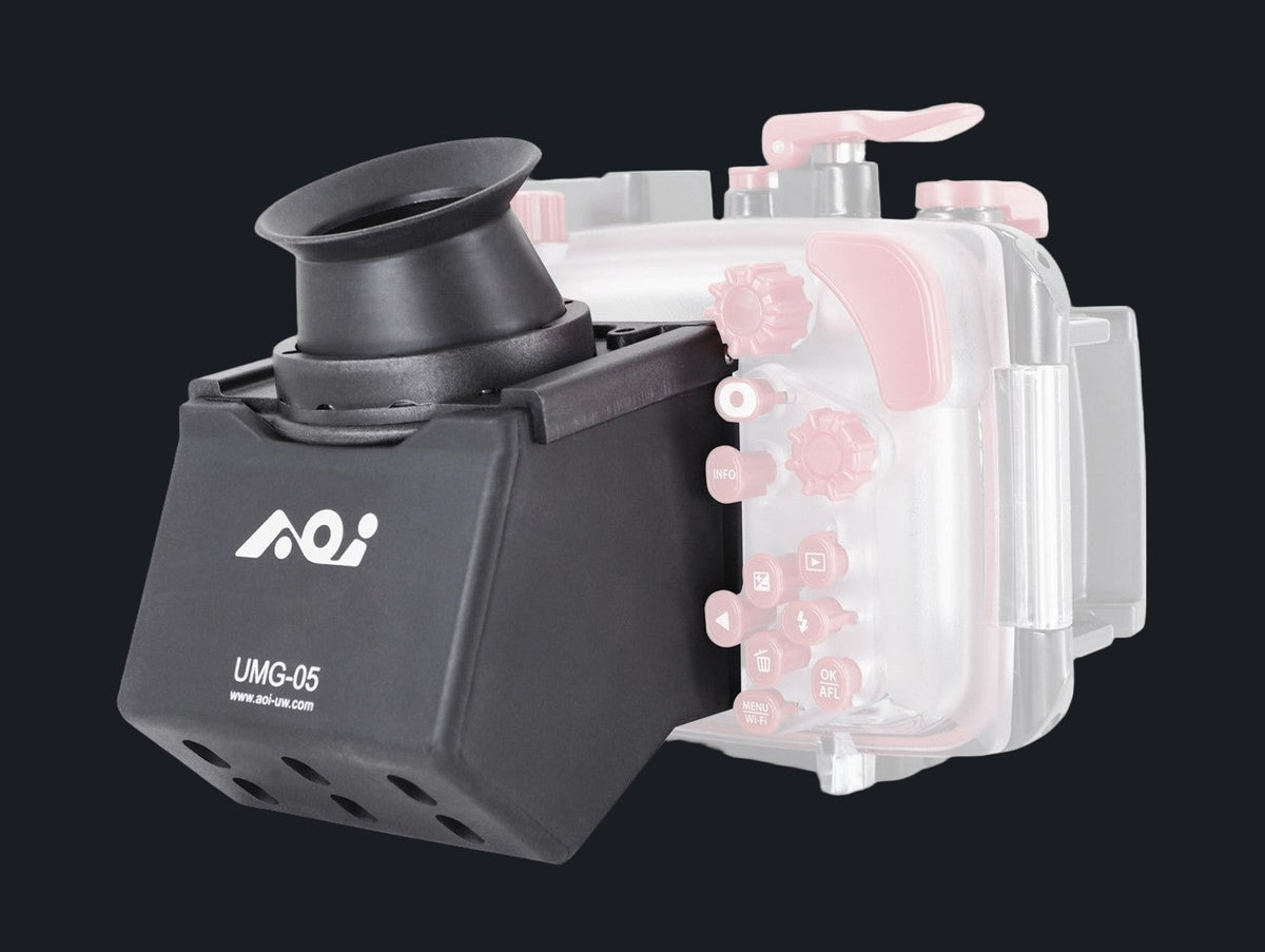 Underwater LCD 90 Degree Viewer for Olympus Compact Camera Housings
