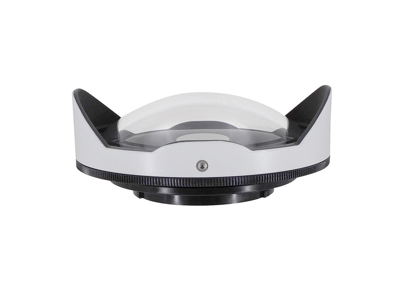 Underwater 0.73X Wide Angle Correction Lens for Action Cameras & Phones - White Color