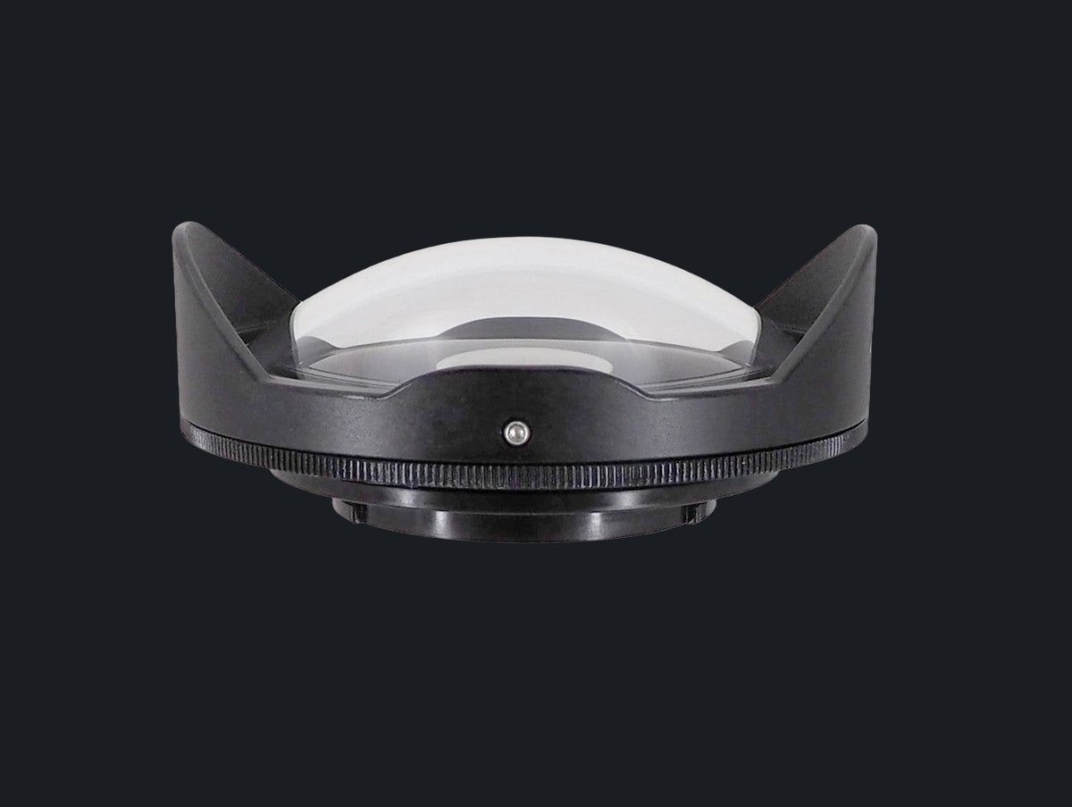 Underwater 0.73X Wide Angle Correction Lens for Action Cameras & Phones - Black Color