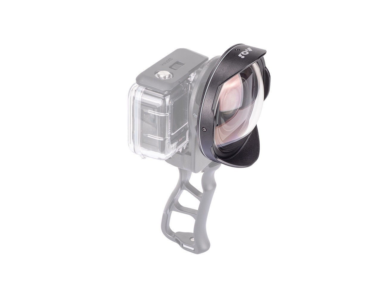 Underwater 0.73X Wide Angle Correction Lens for Action Cameras & Phones