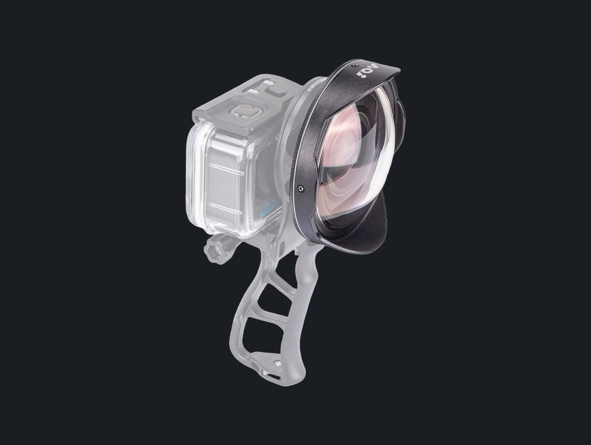 Underwater 0.73X Wide Angle Conversion Lens Pro Mark II for Action Camera & Phone