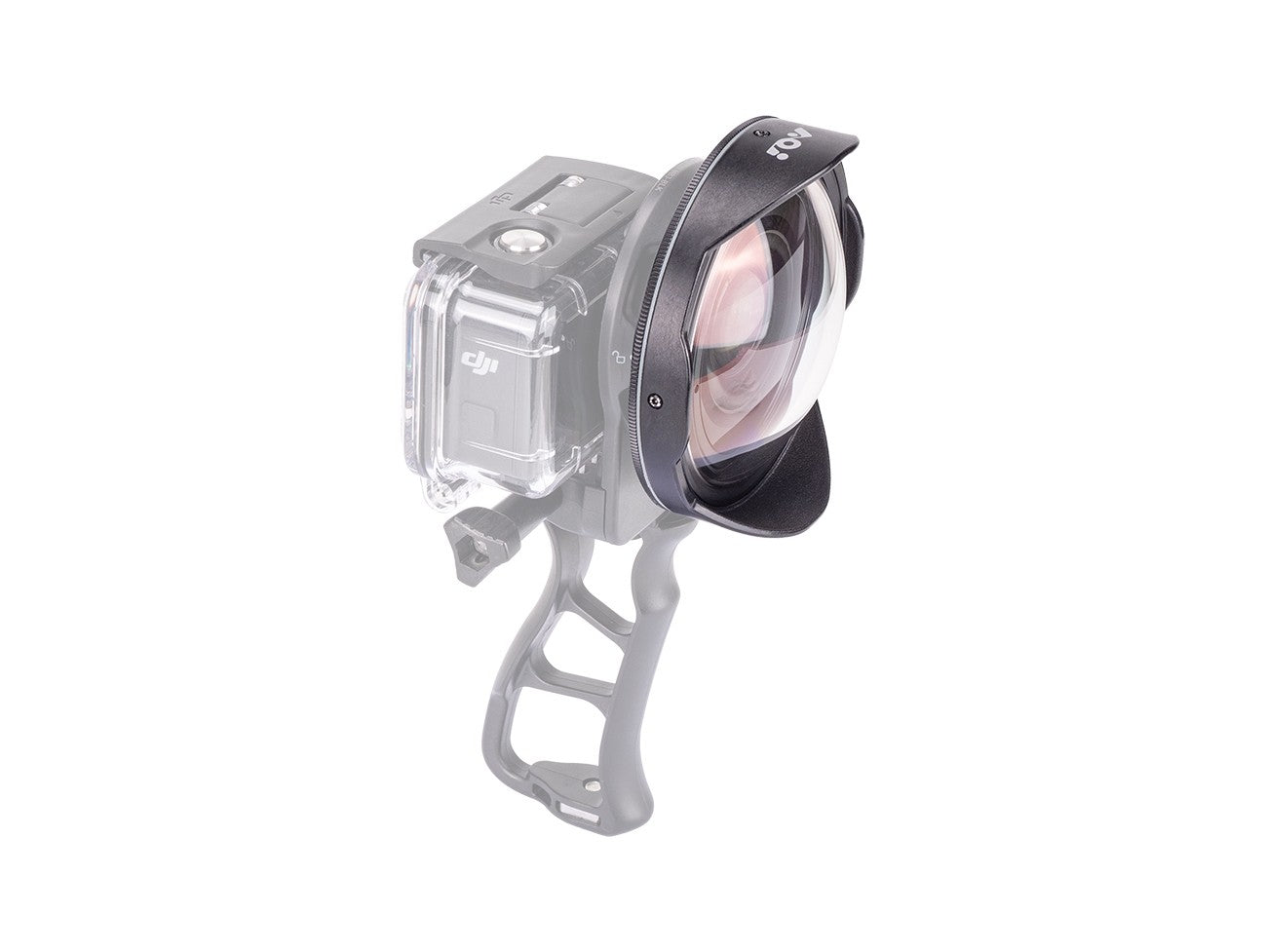 Underwater 0.73X Wide Angle Correction Lens for Action Cameras & Phones