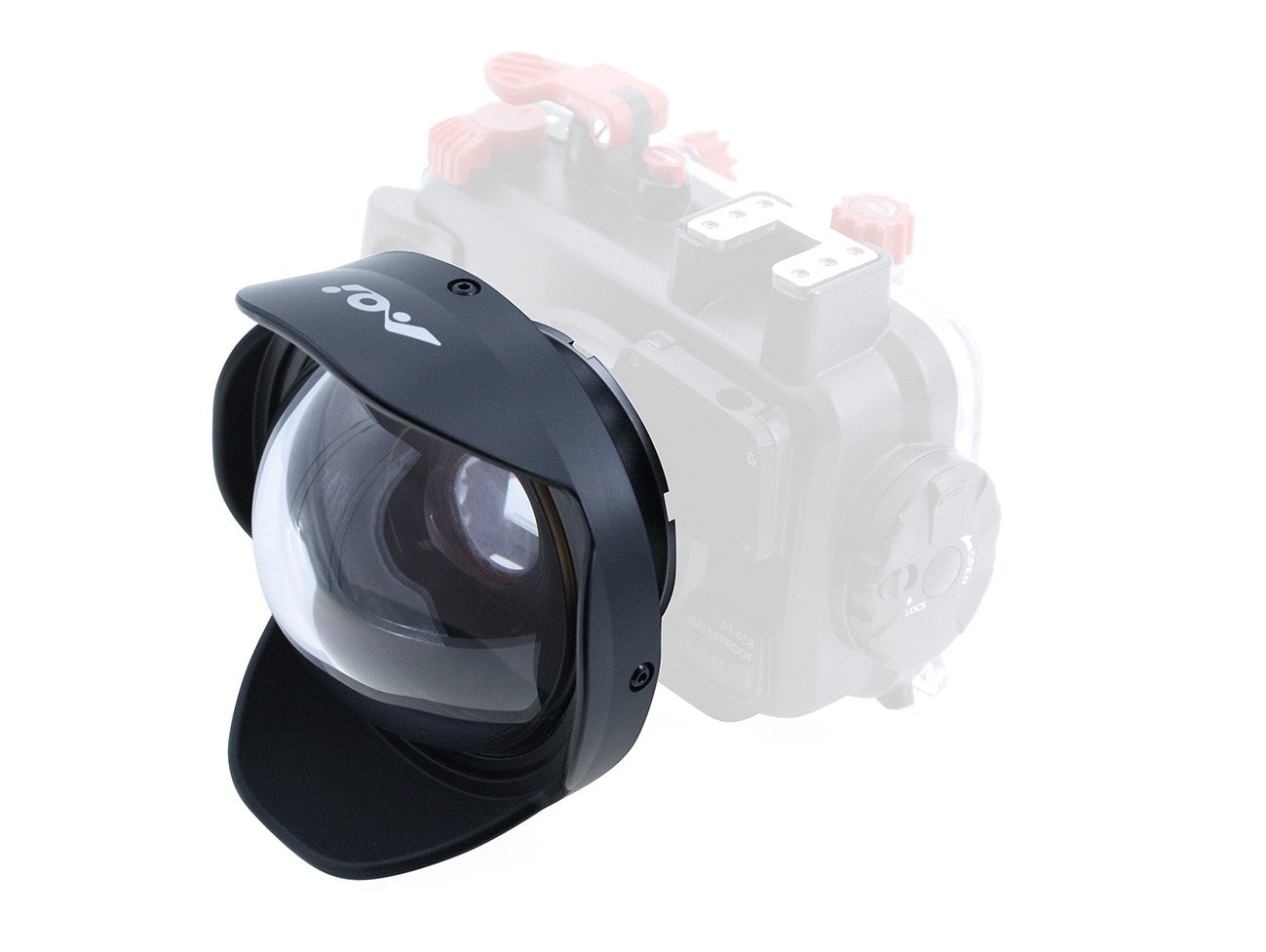 Underwater 0.50X Wide Angle Conversion Lens (QRS-01-AD3 not included)