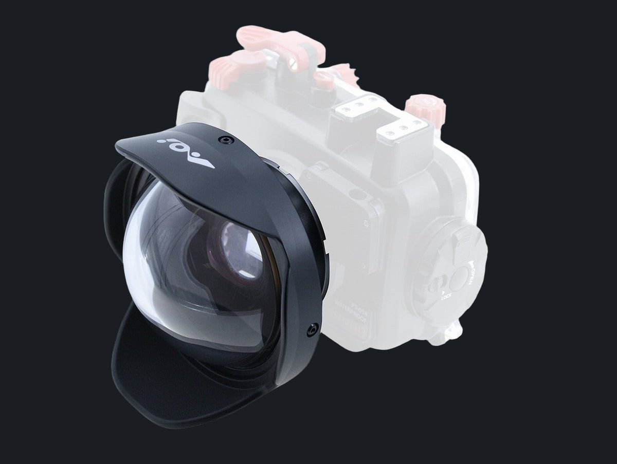 Underwater 0.50X Wide Angle Conversion Lens (QRS-01-AD3 not included)