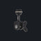YS Mount Base to Ball Mount - 01 ( Black Color)