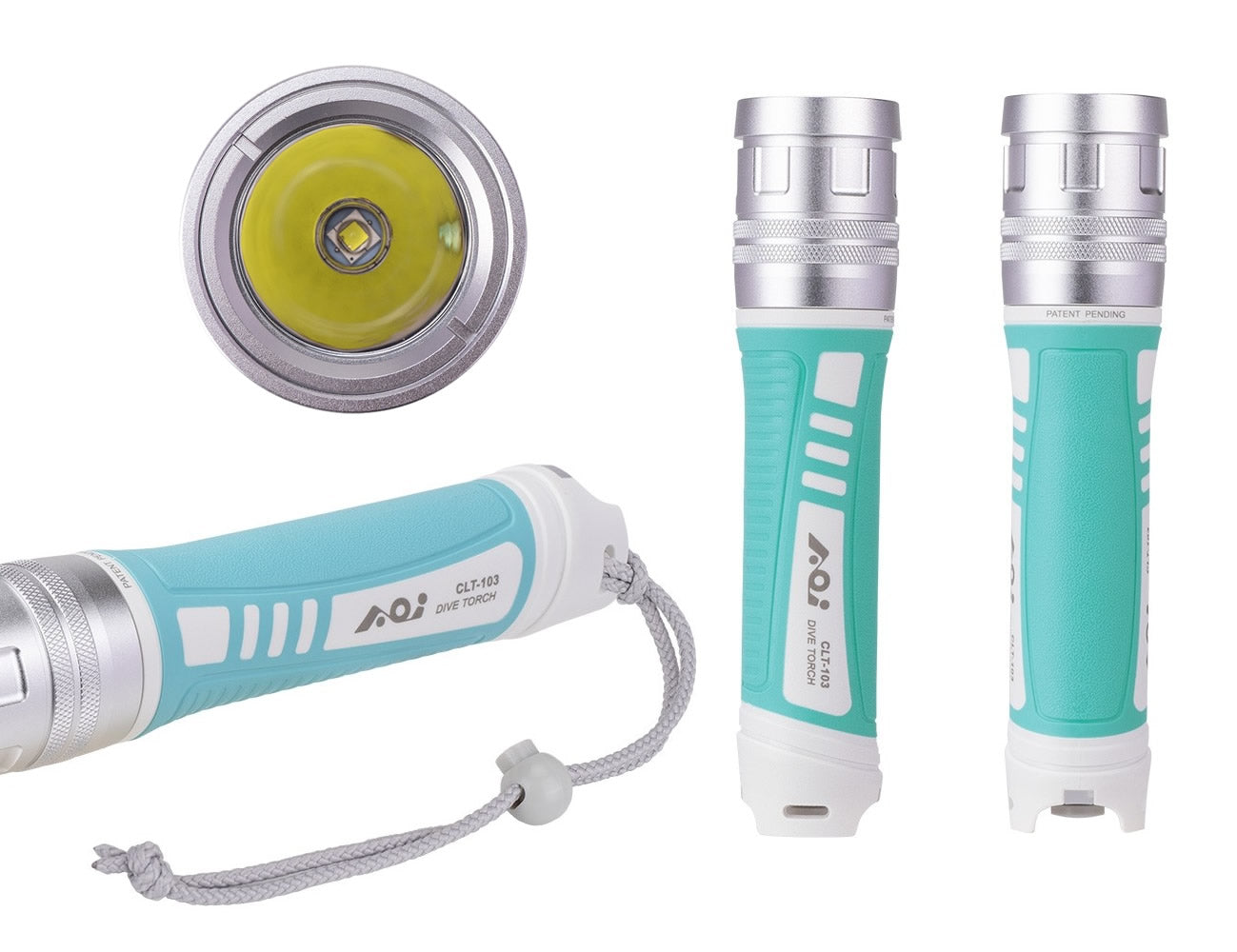 1,000 Lumens Dive Torch Multiple color
