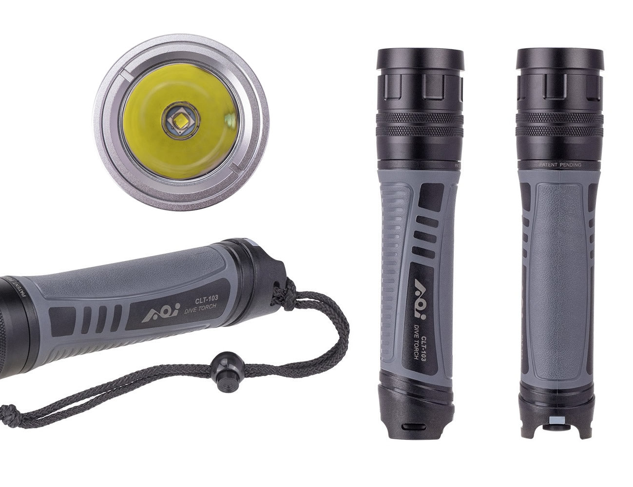 1,000 Lumens Dive Torch Multiple color