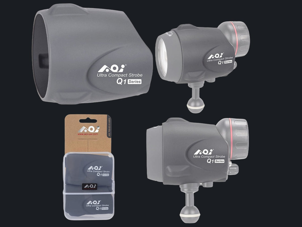 Protective Silicone Sleeve for Q1 series strobes - 01 Multiple color