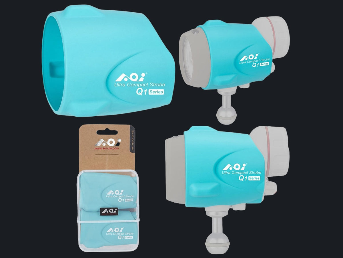 Protective Silicone Sleeve for Q1 series strobes - 01 Multiple color