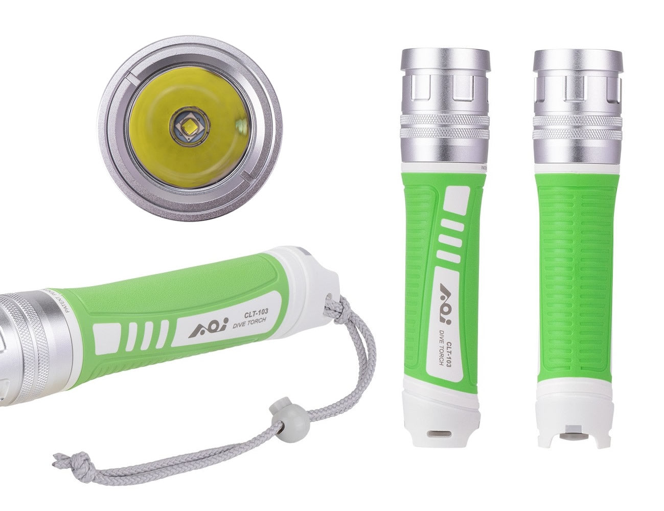 1,000 Lumens Dive Torch Multiple color