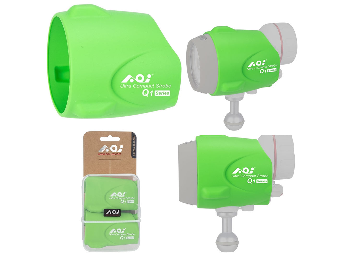 Protective Silicone Sleeve for Q1 series strobes - 01 Multiple color