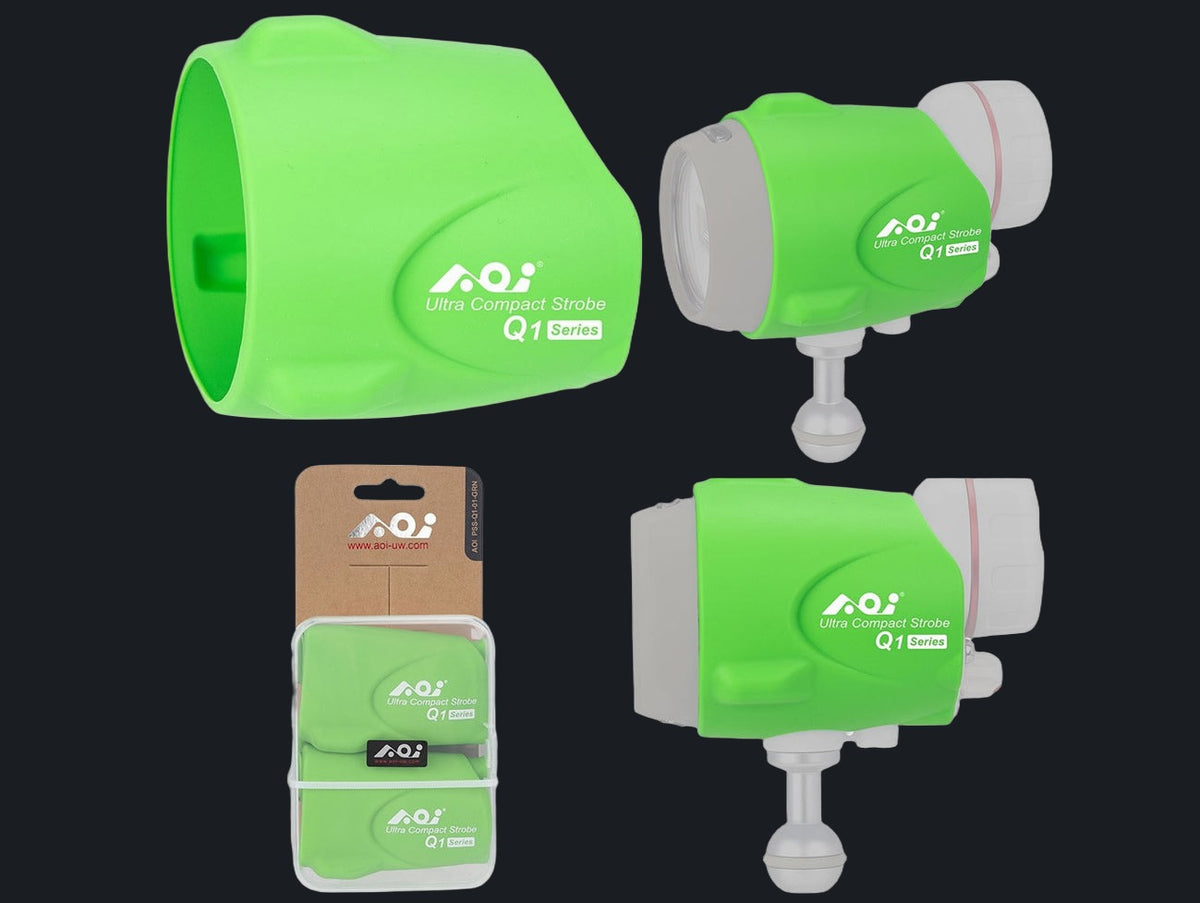 Protective Silicone Sleeve for Q1 series strobes - 01 Multiple color