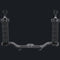Handles and Tray Set -01 (Black)