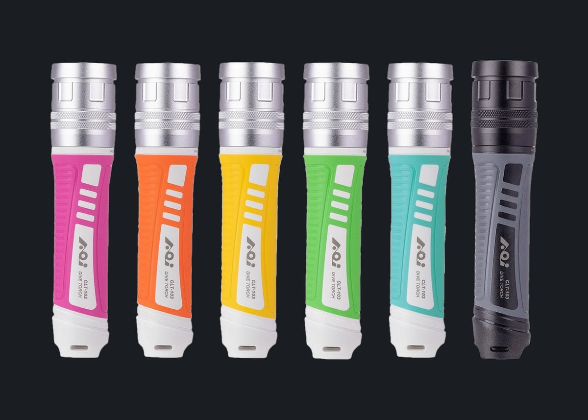 1,000 Lumens Dive Torch Multiple color