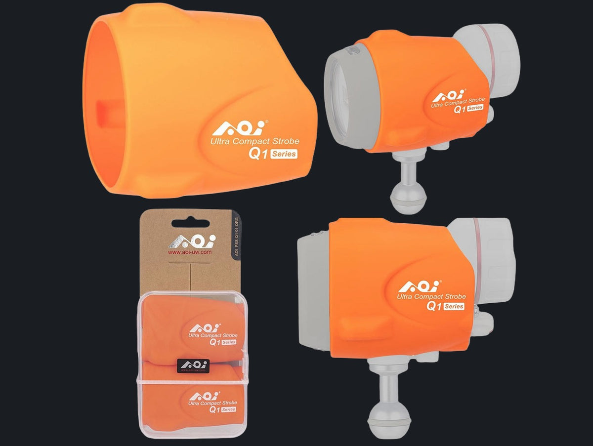 Protective Silicone Sleeve for Q1 series strobes - 01 Multiple color