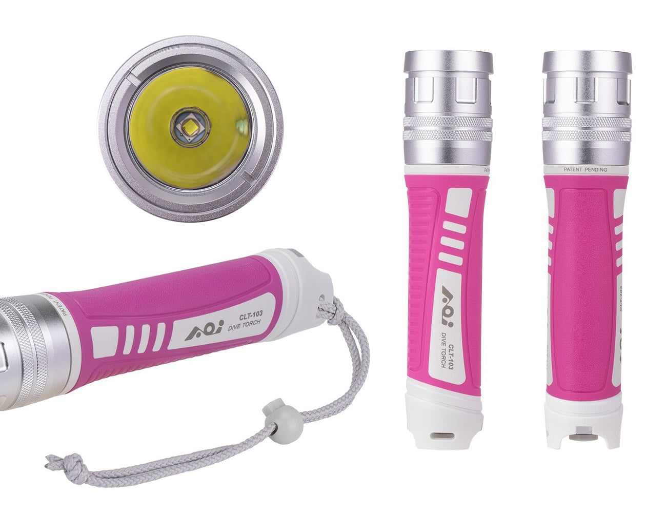 1,000 Lumens Dive Torch Multiple color