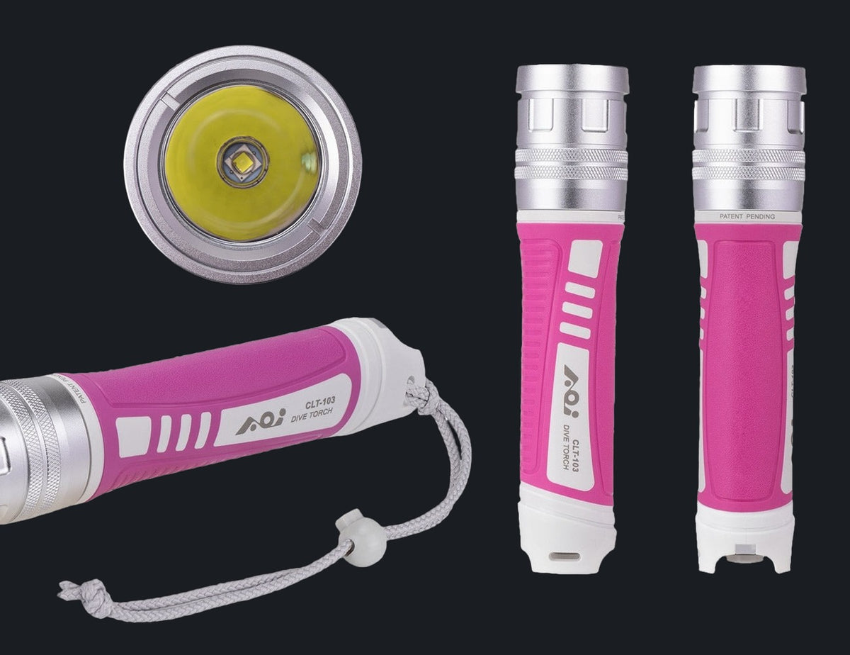 1,000 Lumens Dive Torch Multiple color