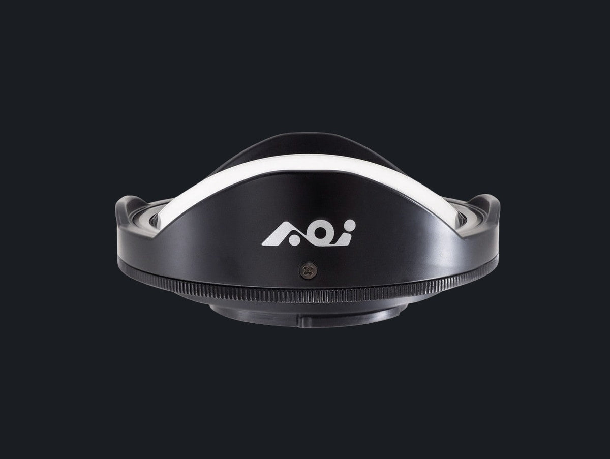Underwater 0.73X Wide Angle Correction Lens for Action Cameras & Phones - Black Color
