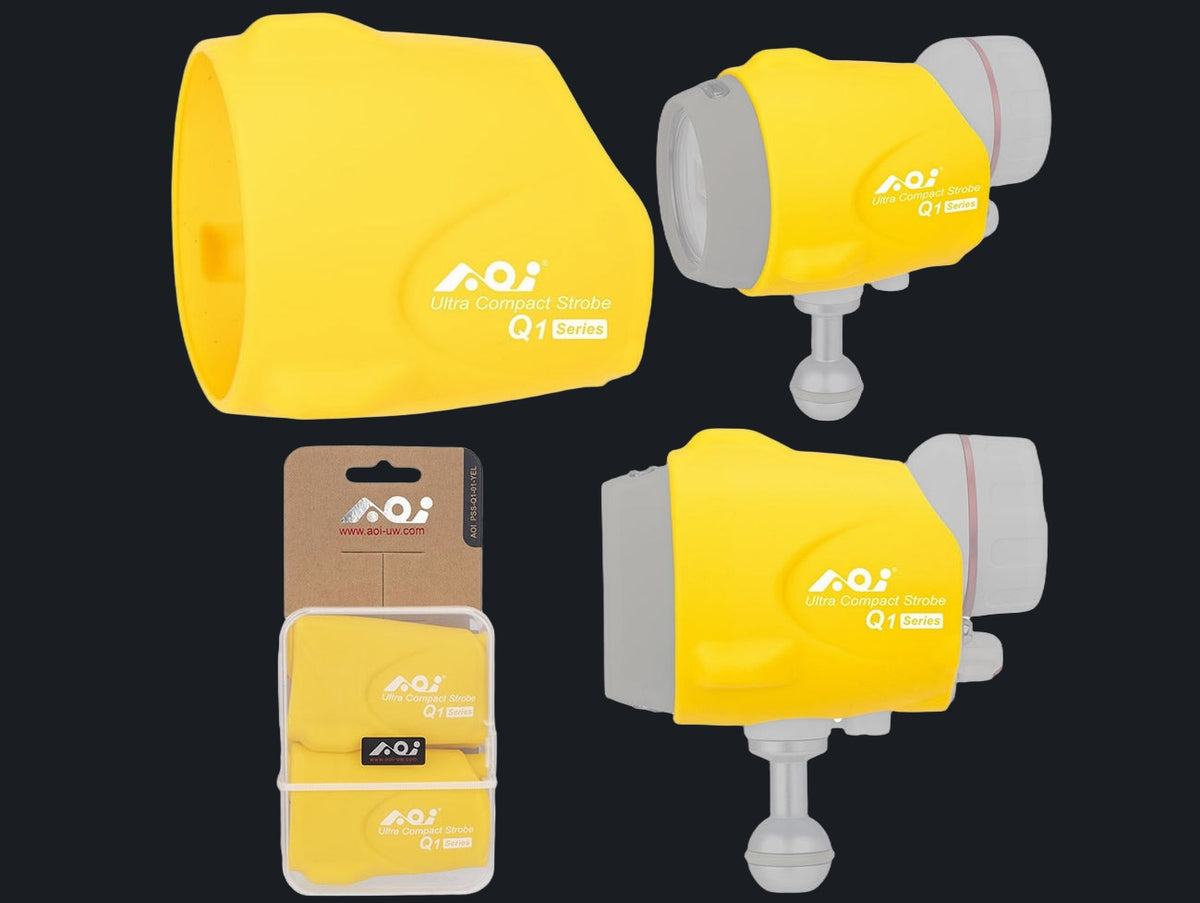 Protective Silicone Sleeve for Q1 series strobes - 01 Multiple color