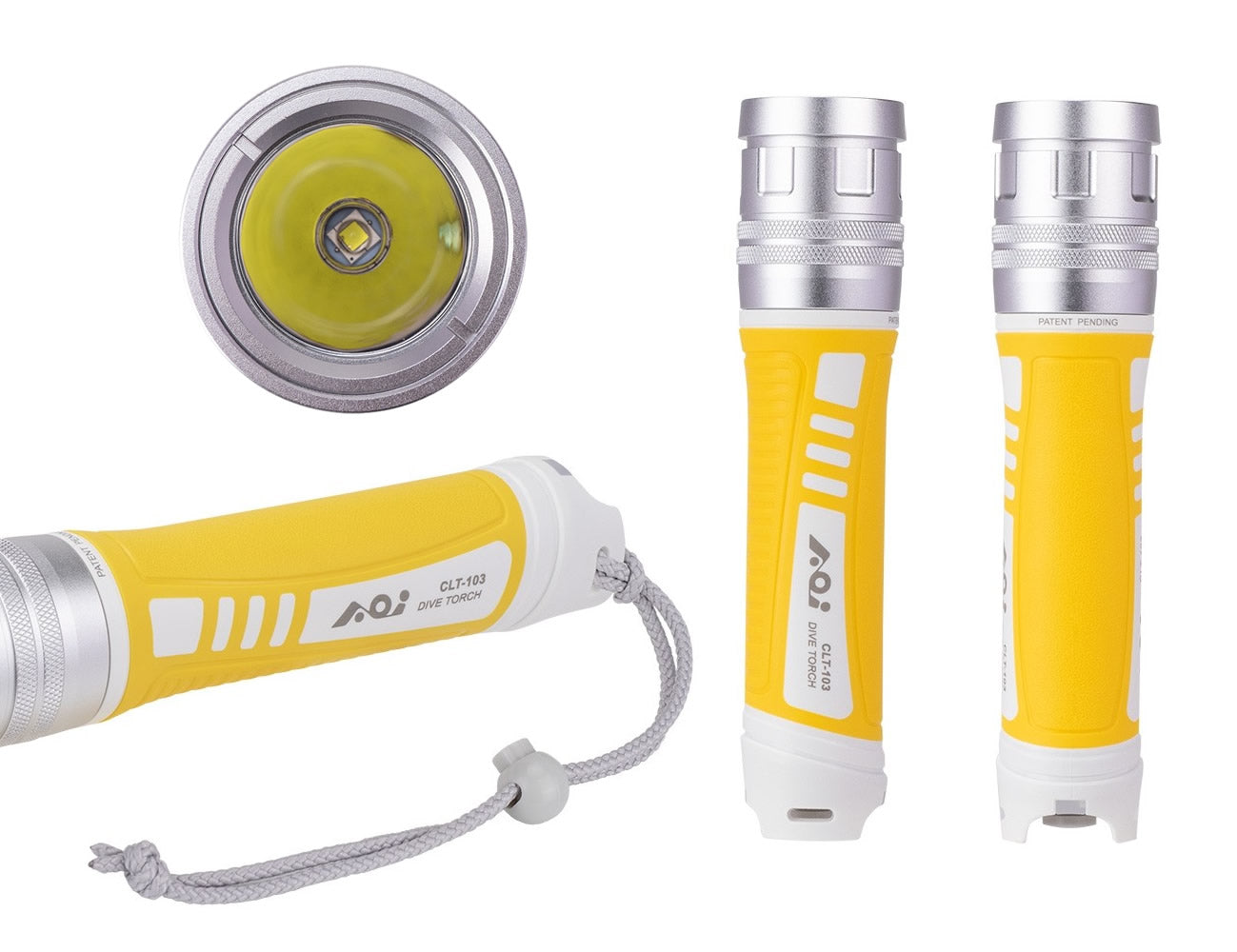 1,000 Lumens Dive Torch Multiple color